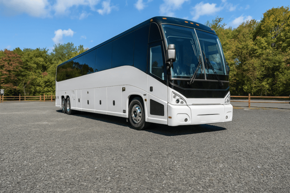Delray Beach Coach Bus Service 56 Passenger Charter Bus