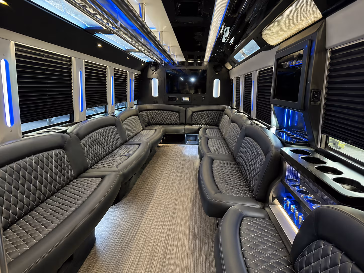 along delray beachs atlantic avenue entertainment district party bus
