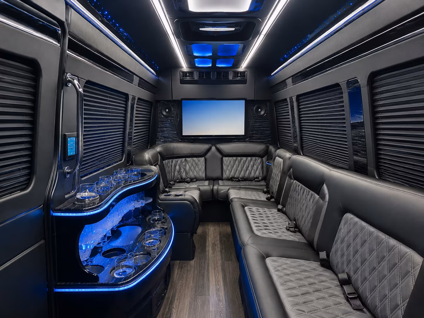 bus rental options for delray beach trips