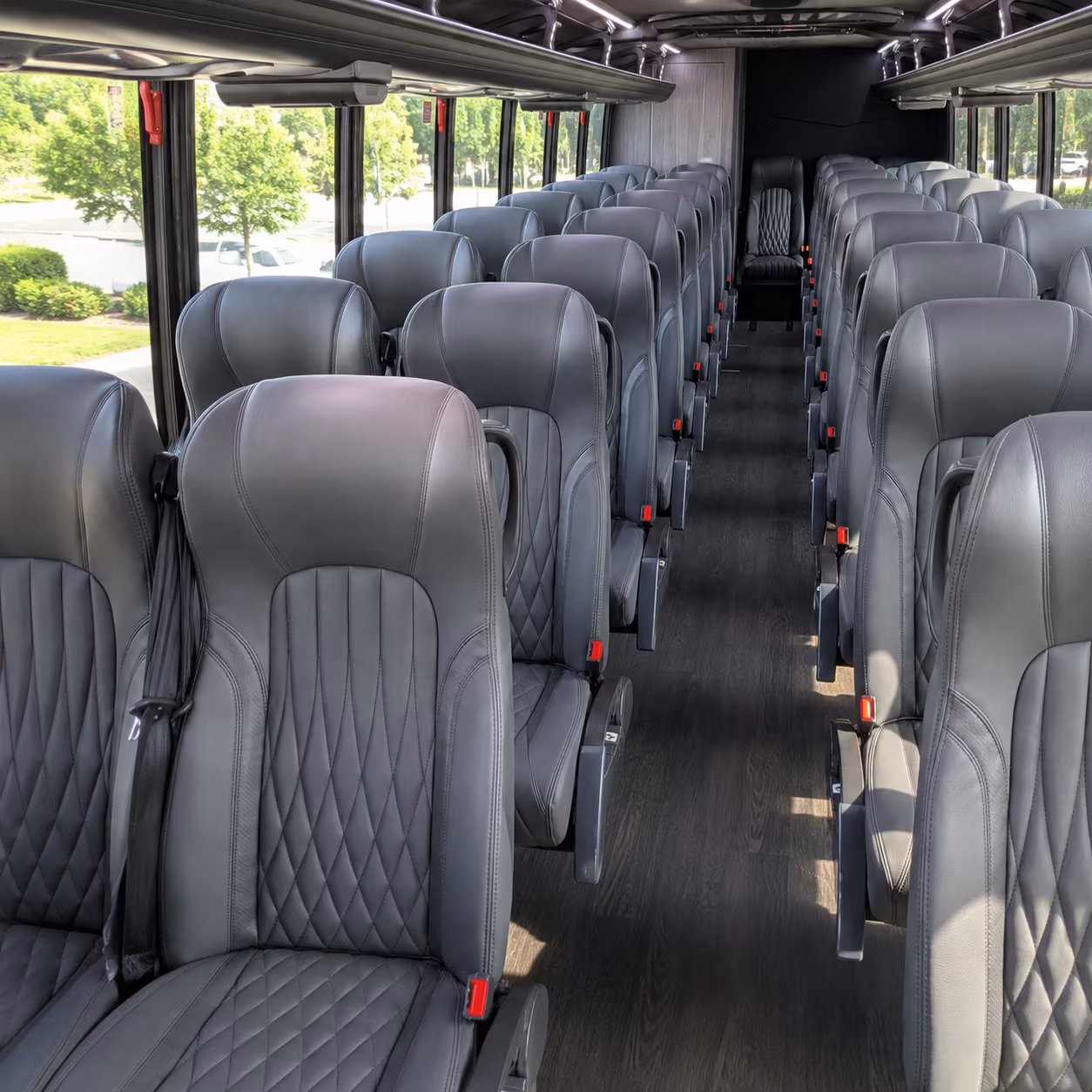 delray beach 30 passenger minibus inside