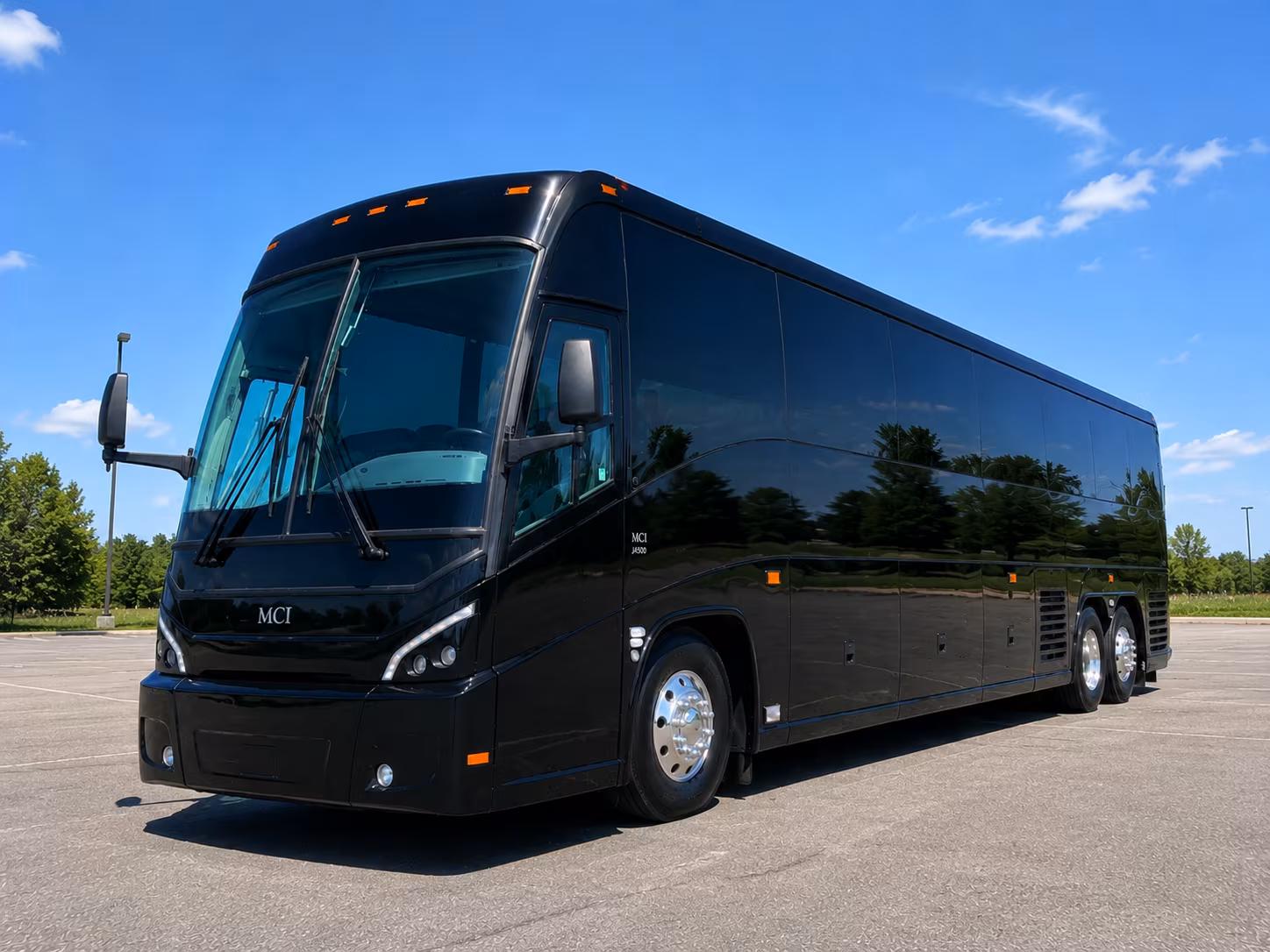 delray beach 56 passenger charter bus
